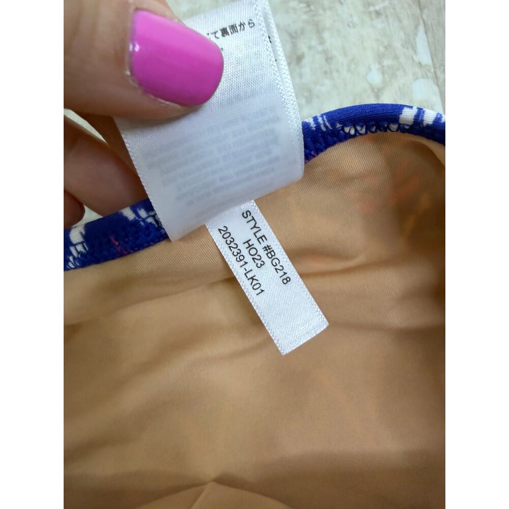J.Crew Factory One Piece Ruffle Floral Swimsuit Size XL - Picture 4 of 5